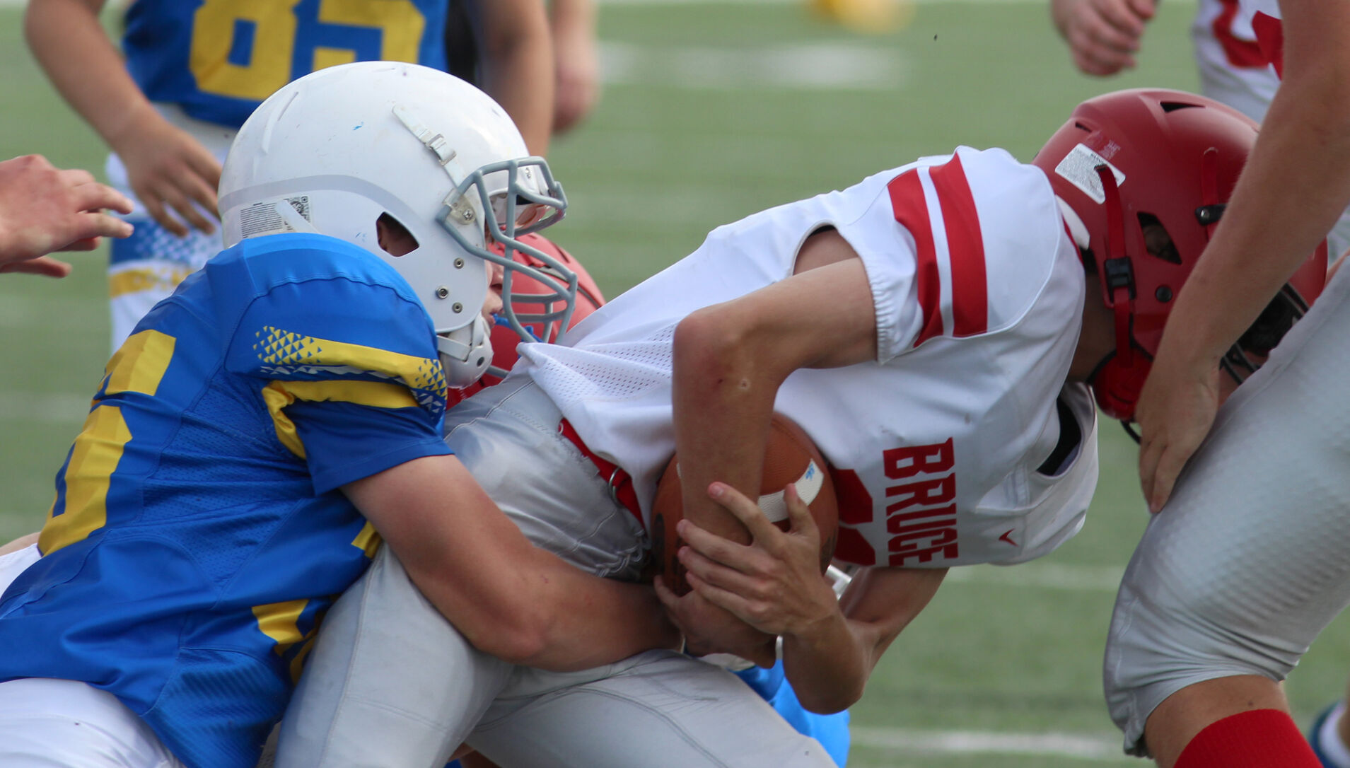 Bruce at McDonell football 9-17-22